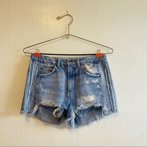 Zara TRF Denim Shorts